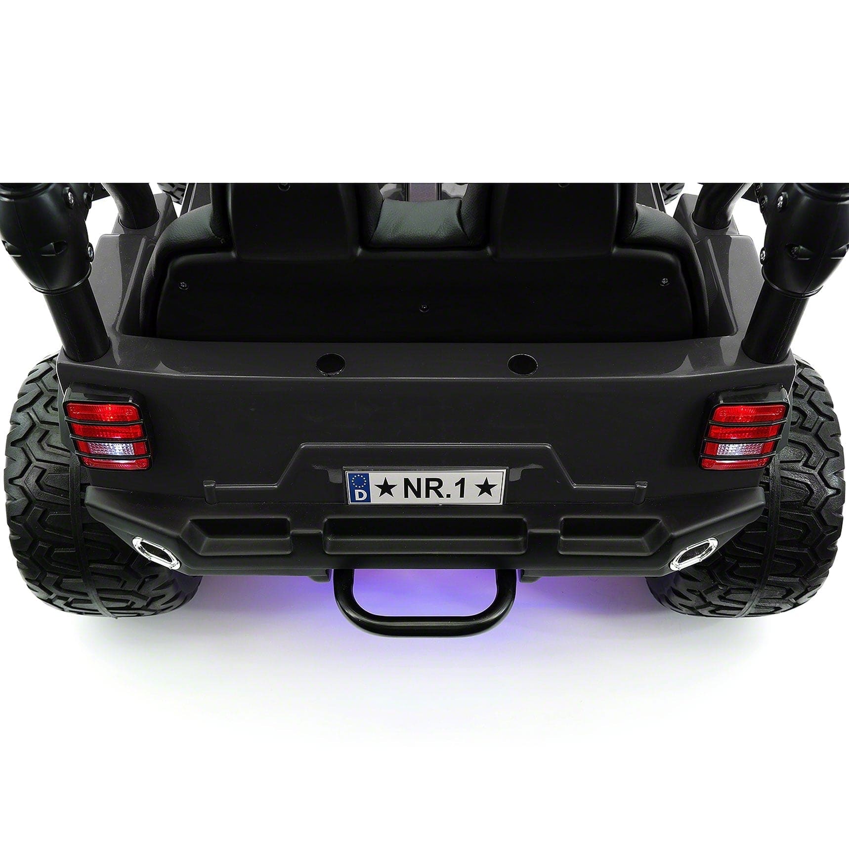 Trail Explorer 24V Kids Ride-On Car Truck with R/C Parental Remote | Black - The Little Big Store