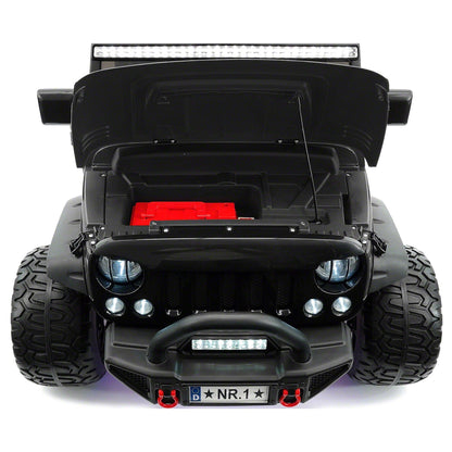 Trail Explorer 12V Kids Ride-On Car Truck with R/C Parental Remote | Olive Green - The Little Big Store