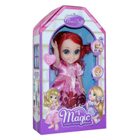 Magic Princess Talking Interactive Play Doll with Carrying Case and Accessories | Red Hair - The Little Big Store