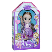 Magic Princess Talking Interactive Play Doll with Carrying Case and Accessories | Rose Gold Hair - The Little Big Store