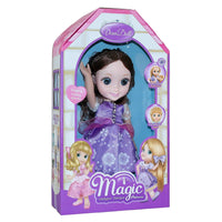 Magic Princess Talking Interactive Play Doll with Carrying Case and Accessories | Brown Hair - The Little Big Store
