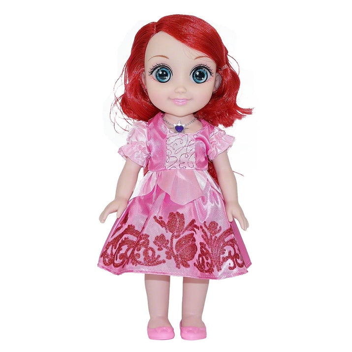 Magic Princess Talking Interactive Play Doll with Carrying Case and Accessories | Red Hair - The Little Big Store