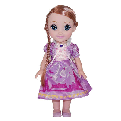 Magic Princess Talking Interactive Play Doll with Carrying Case and Accessories | Rose Gold Hair - The Little Big Store