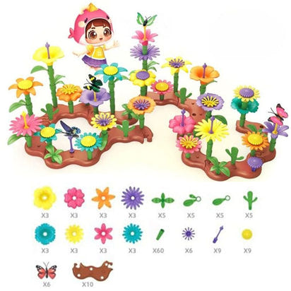 🌸 SparkleBloom™: Creative Flower Toy Set for Little Blossoms! 🌈 - The Little Big Store
