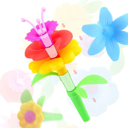 🌸 SparkleBloom™: Creative Flower Toy Set for Little Blossoms! 🌈 - The Little Big Store