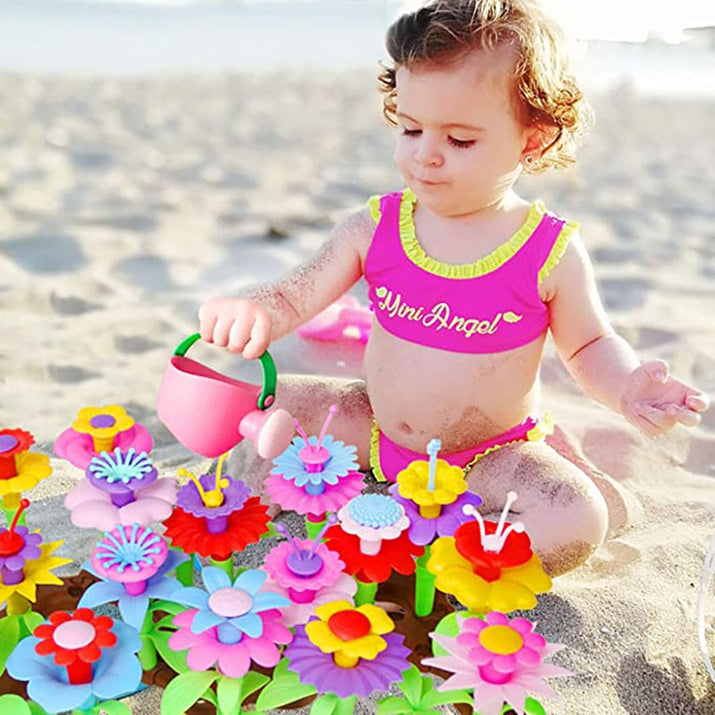 🌸 SparkleBloom™: Creative Flower Toy Set for Little Blossoms! 🌈 - The Little Big Store