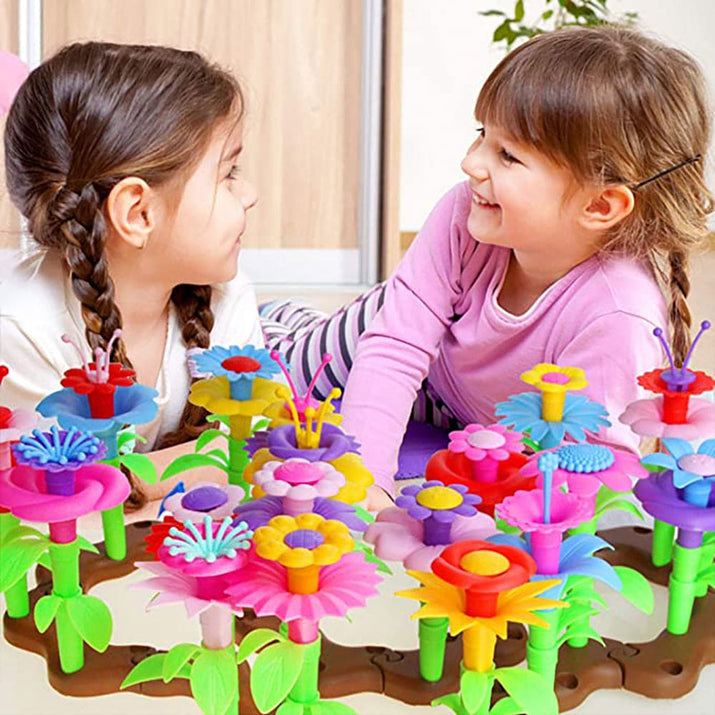🌸 SparkleBloom™: Creative Flower Toy Set for Little Blossoms! 🌈 - The Little Big Store