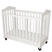 2-in-1 Convertible Cradle & Mini Crib with Mattress, White - The Little Big Store