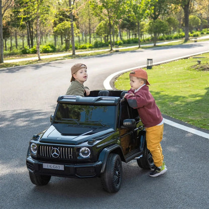 🚙 LuxuryCruise™ 24V Mercedes Benz G63 AMG 4x4 – 2-Seater G Wagon Ride-On
