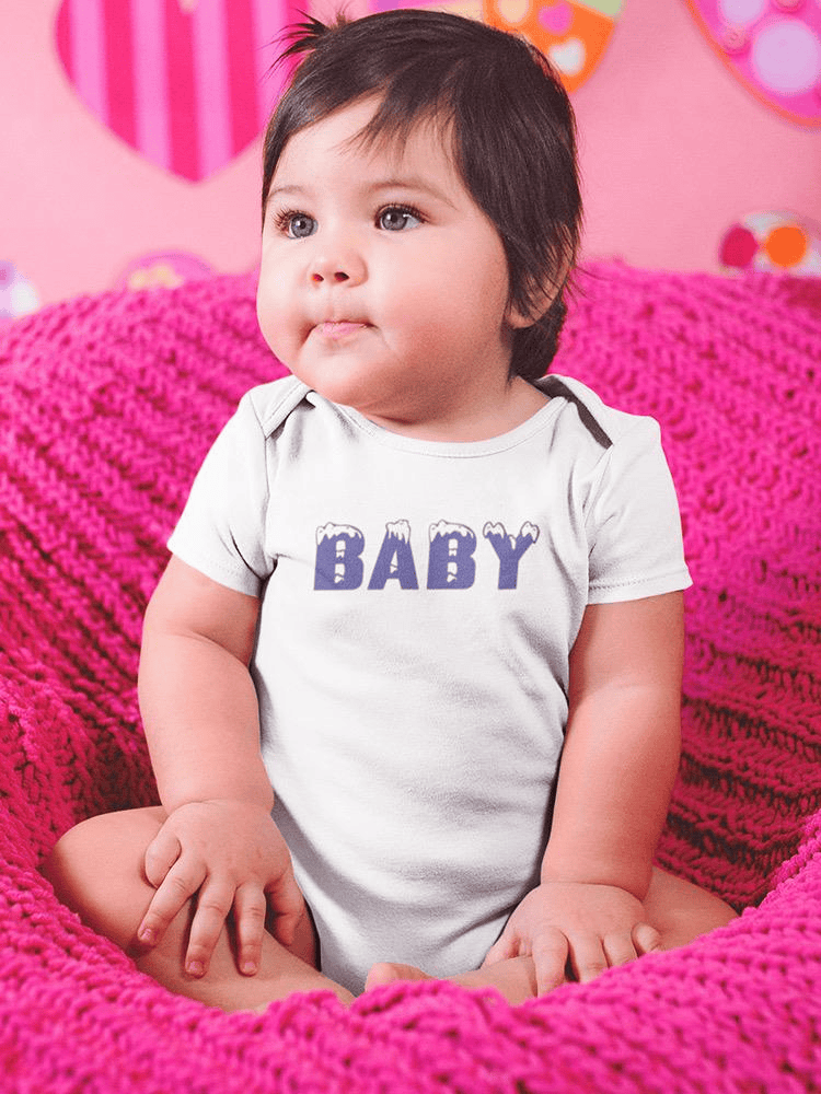 Baby Text Baby's Bodysuit - The Little Big Store