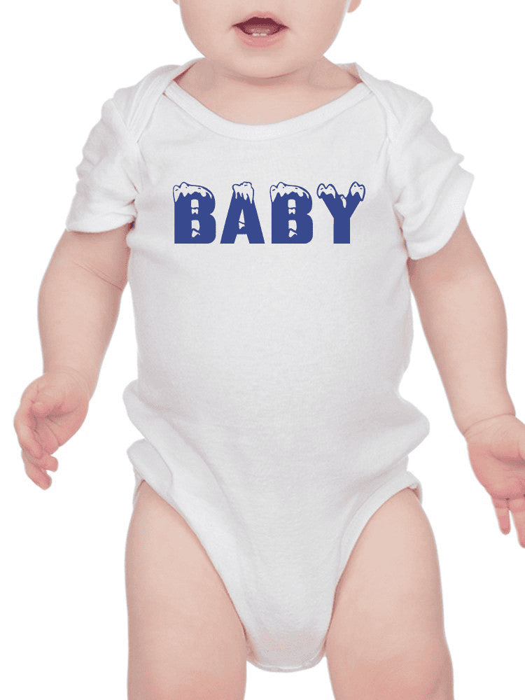 Baby Text Baby's Bodysuit - The Little Big Store