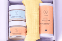 Organic new baby gift set - welcome little one! - The Little Big Store