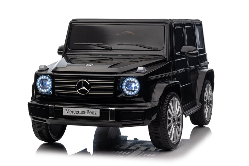 PowerCruise™ 24V Mercedes-Benz G500 Kids Ride-On SUV – Official Licensed Luxury Car w/ Remote Control, Bluetooth, LED Lights & Shock Absorption