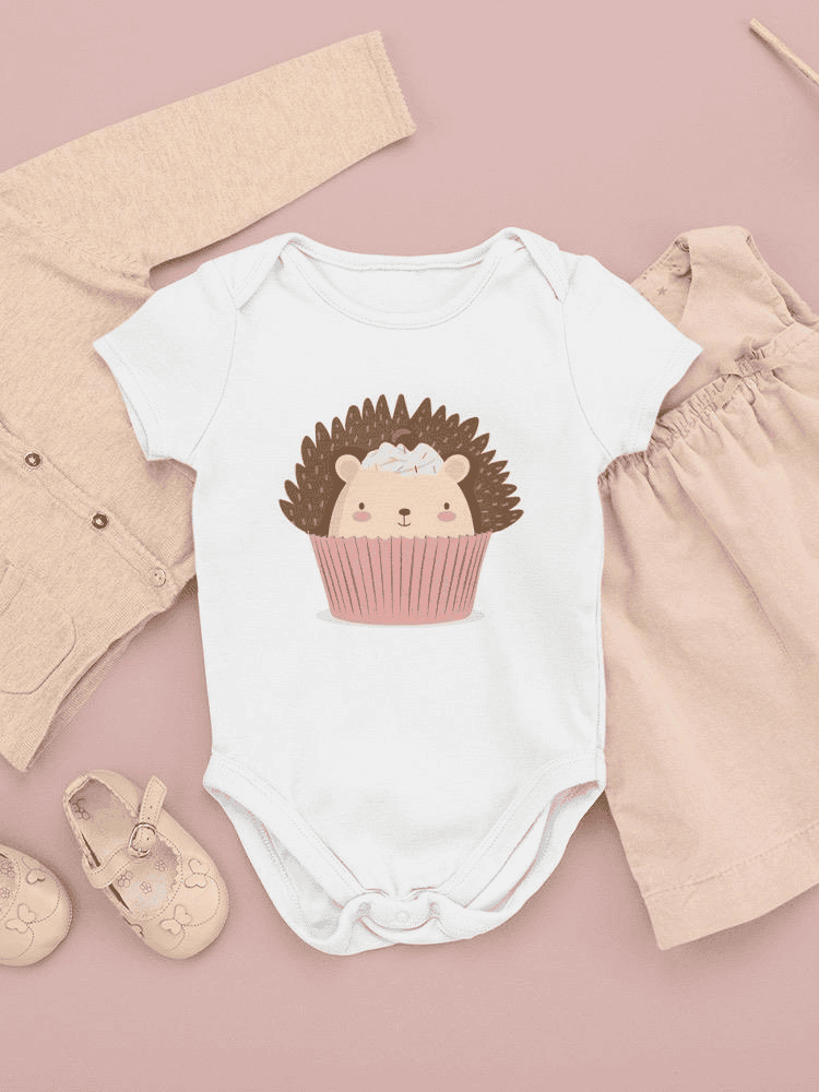 Hedgehog Cupcake Bodysuit -SPIdeals Designs - The Little Big Store