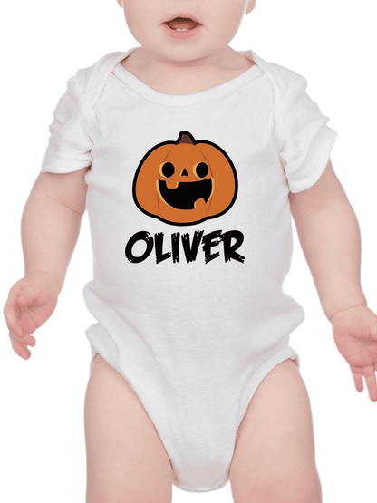 Pumpkin Patch™ Custom Name Bodysuit