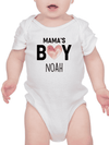 Mama's Boy Name Bodysuit -Custom Designs - The Little Big Store