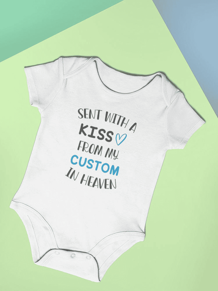 Sent With A Kiss From... Bodysuit -Custom Designs - The Little Big Store