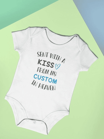 Sent With A Kiss From... Bodysuit -Custom Designs - The Little Big Store