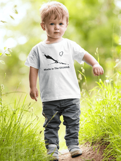 Made In Exumas. Map T-shirt -SmartPrintsInk Designs - The Little Big Store