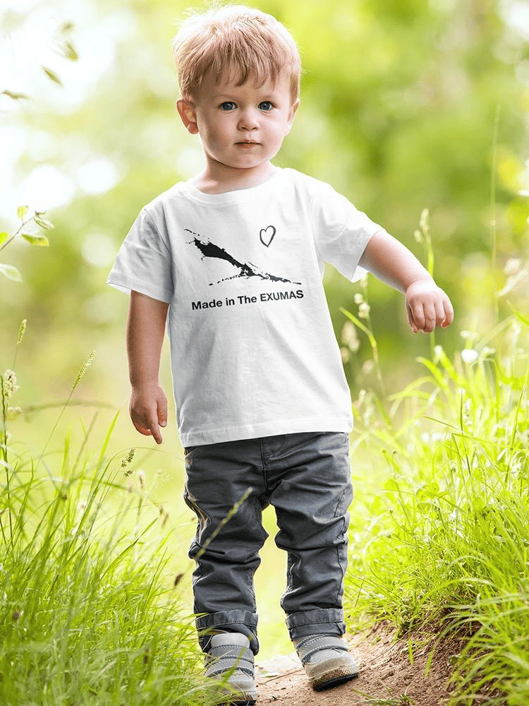Made In Exumas. Map T-shirt -SmartPrintsInk Designs - The Little Big Store