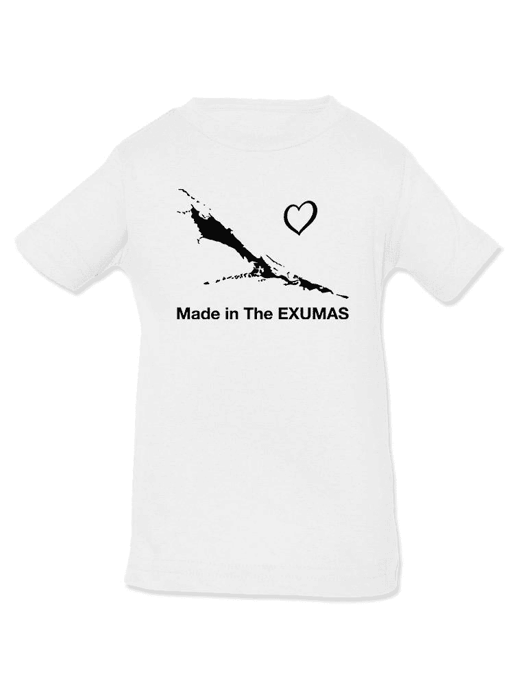 Made In Exumas. Map T-shirt -SmartPrintsInk Designs - The Little Big Store