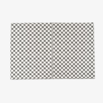 Checker Pepper Vegan Leather Mat - The Little Big Store