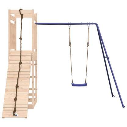 vidaXL Outdoor Playset Solid Wood Pine - The Little Big Store