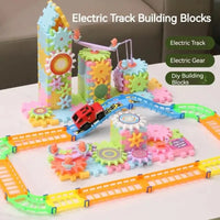 Children's Electric Gear Revolving Building Blocks Toy - The Little Big Store