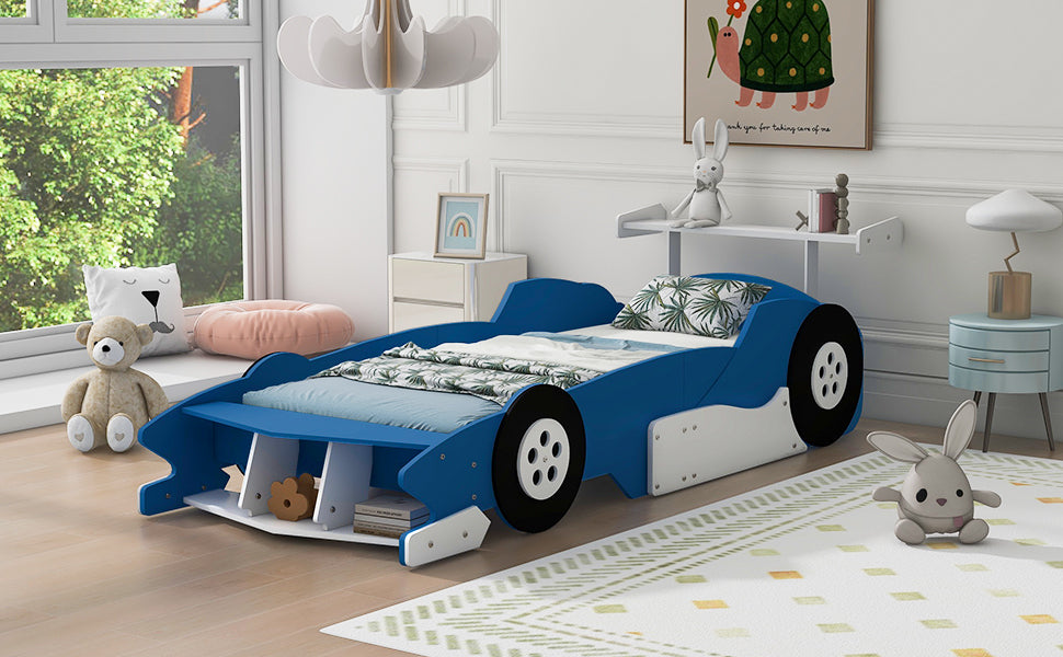 TheLittleBigStore SpeedDream™ Twin Race Car Bed