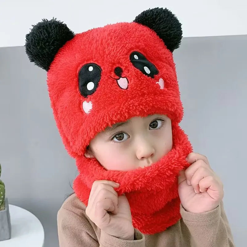 Boys' Autumn Winter Hat Scarf - The Little Big Store
