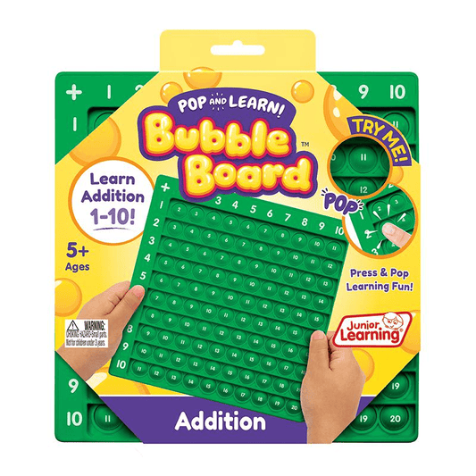 Addition Pop and Learn Bubble Board - The Little Big Store