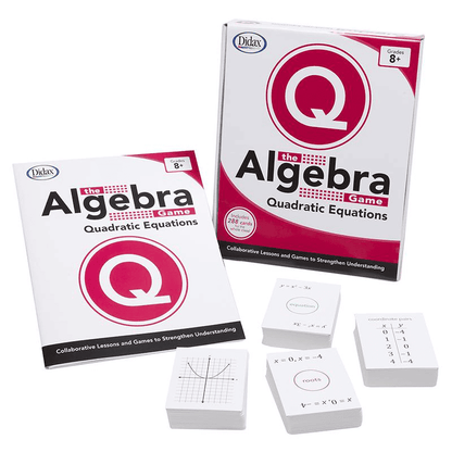 The Algebra Game: Quadratic Equations Basic - The Little Big Store