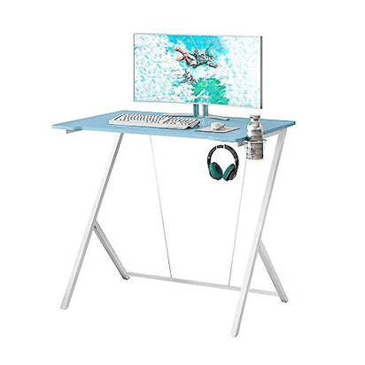 Techni Sport Kids Gaming Desk,Blue - The Little Big Store