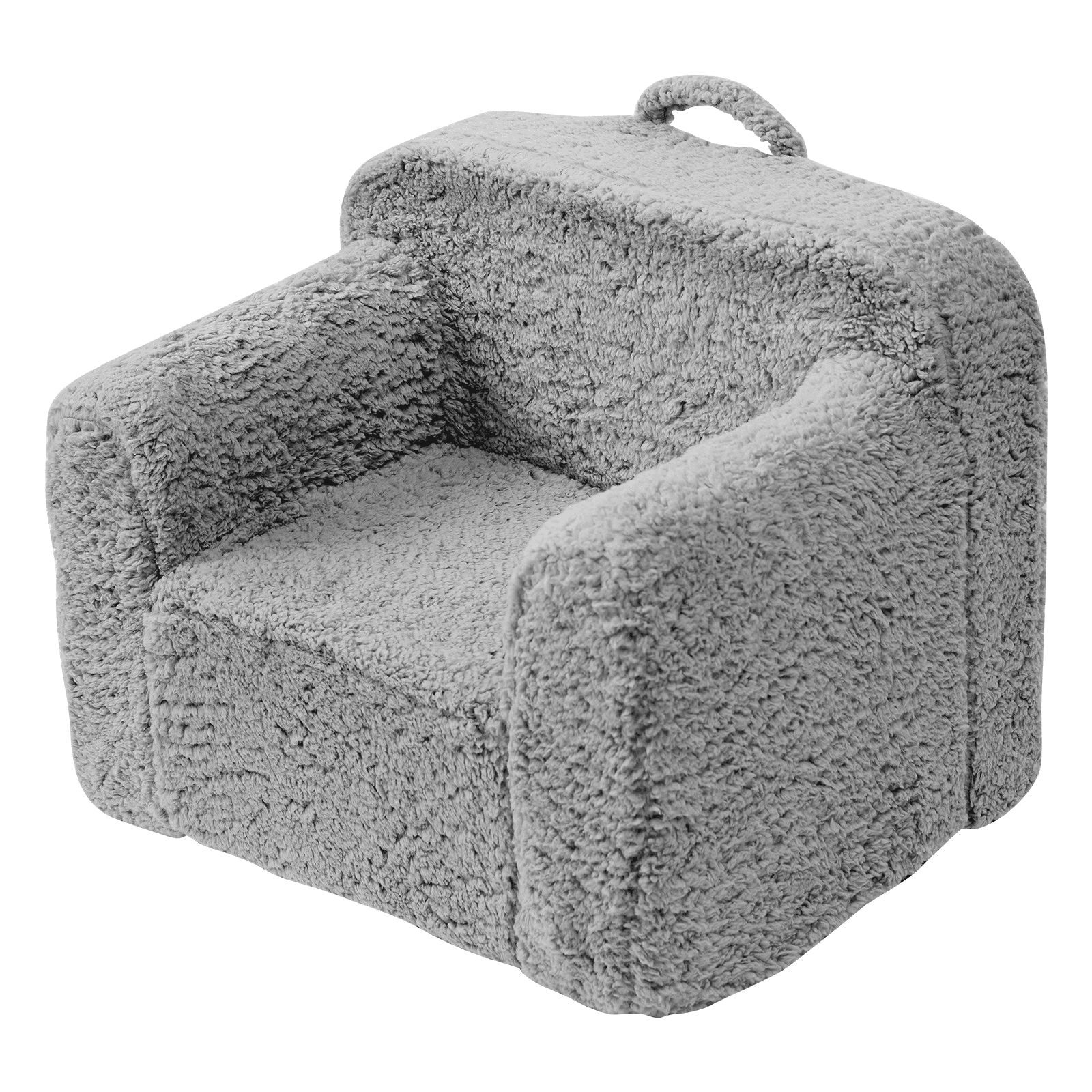 VEVOR Kids Armchair, Kids Sofa with High-density 25D Sponge, Snuggly-Soft Toddler Chair, Sherpa Fabric Reading Couch for Bedroom and Playroom - The Little Big Store