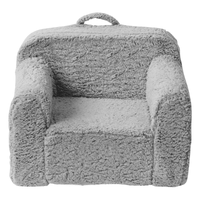 VEVOR Kids Armchair, Kids Sofa with High-density 25D Sponge, Snuggly-Soft Toddler Chair, Sherpa Fabric Reading Couch for Bedroom and Playroom - The Little Big Store