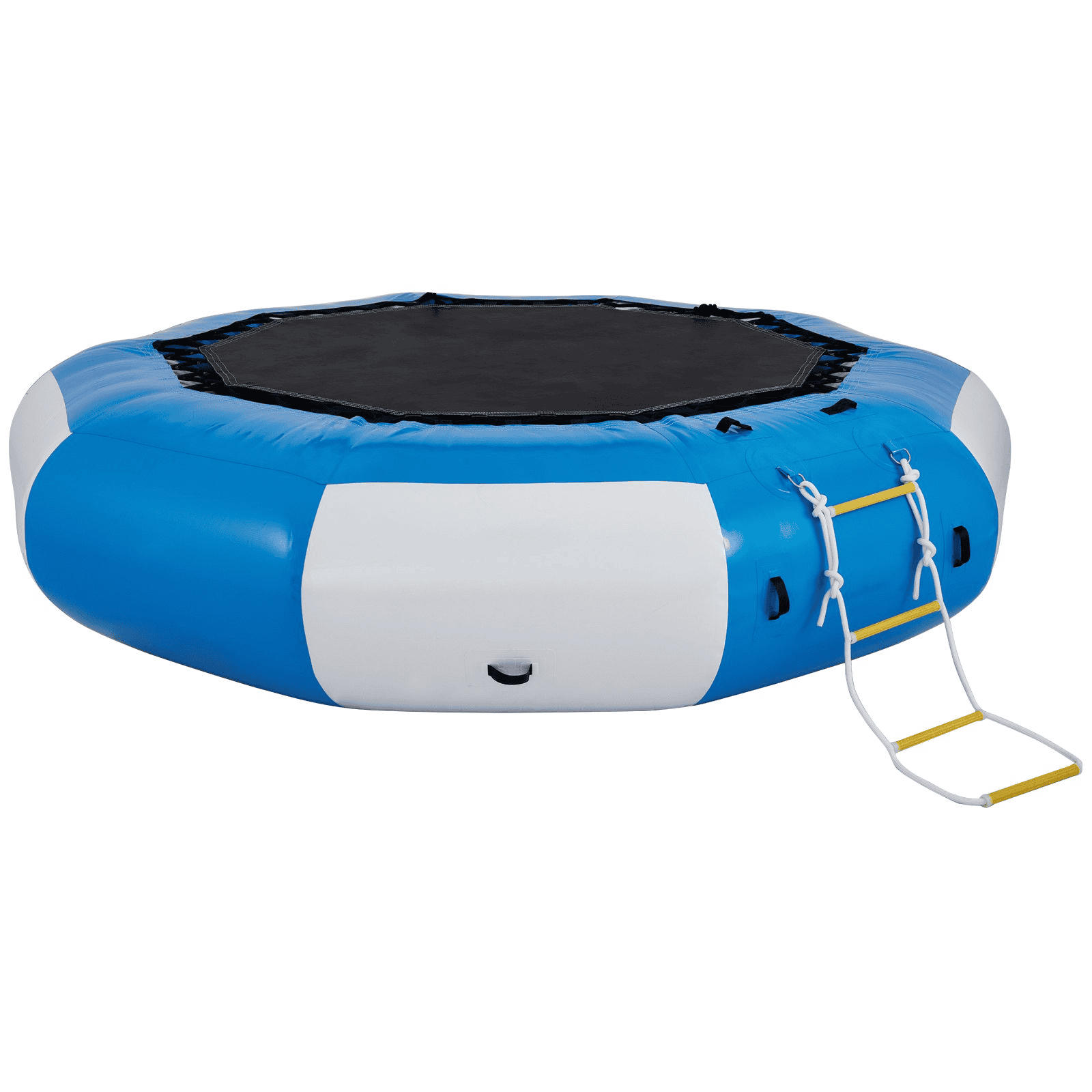 VEVOR 13ft Inflatable Water Bouncer, Water Trampoline Splash Padded Inflatable Bouncer Bounce Swim Platform for Water Sports - The Little Big Store