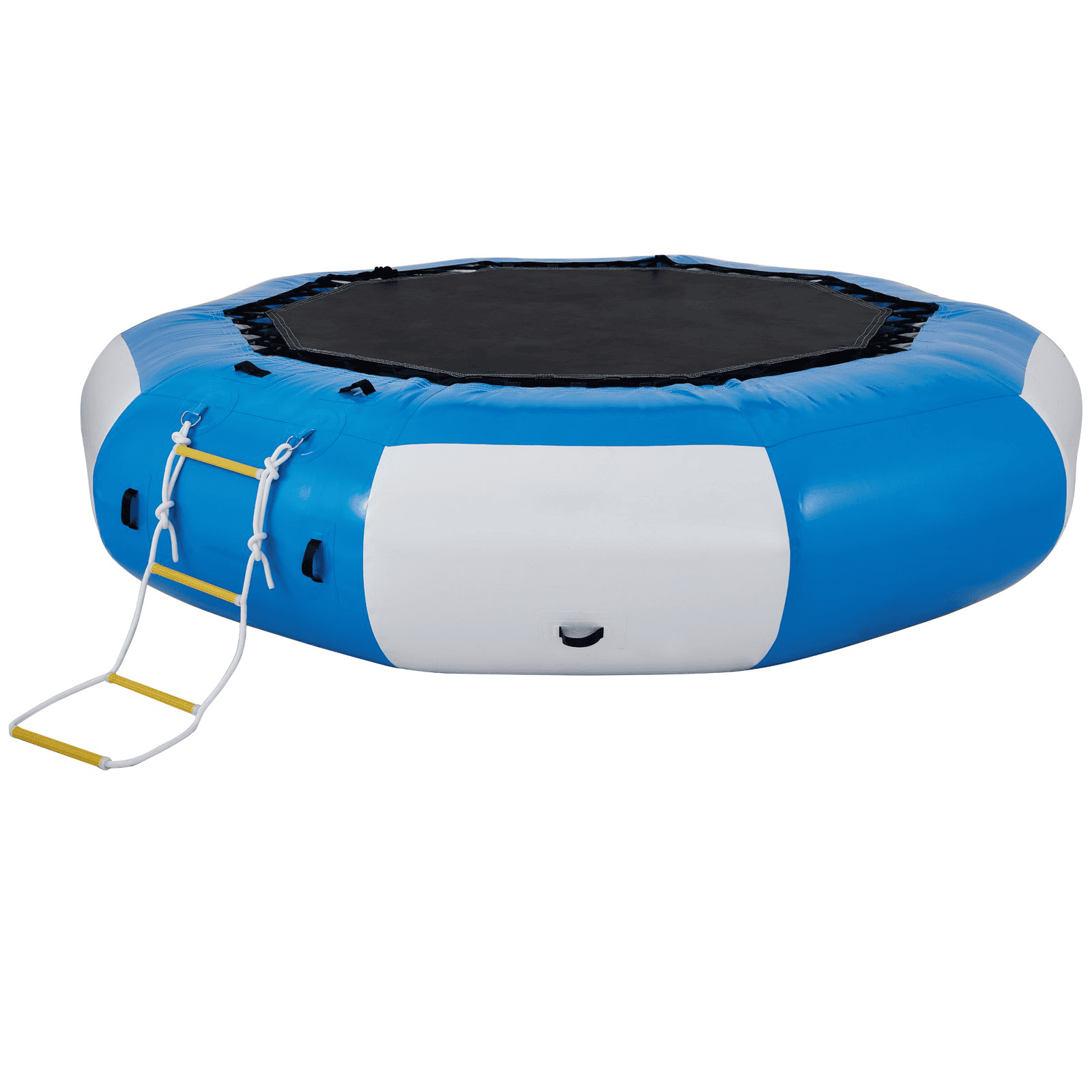 VEVOR 13ft Inflatable Water Bouncer, Water Trampoline Splash Padded Inflatable Bouncer Bounce Swim Platform for Water Sports - The Little Big Store