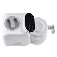 VEVOR Baby Food Maker, 430W Baby Food Processor with 750 ml Tritan Bowl, SUS304 Stainless Steel, 5 in 1 Baby Food Puree Blender Steamer Grinder for Food, Fruit, Vegetable, Meat - The Little Big Store