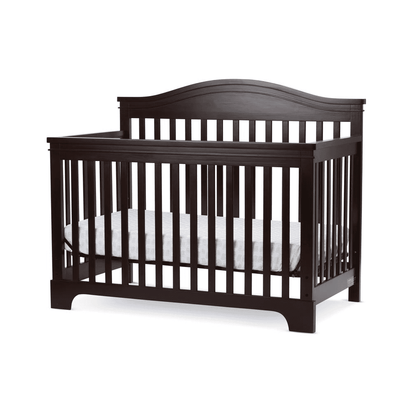 Solano Beach 4 in 1 Convertible Full Sized Wood Crib, Cherry - The Little Big Store