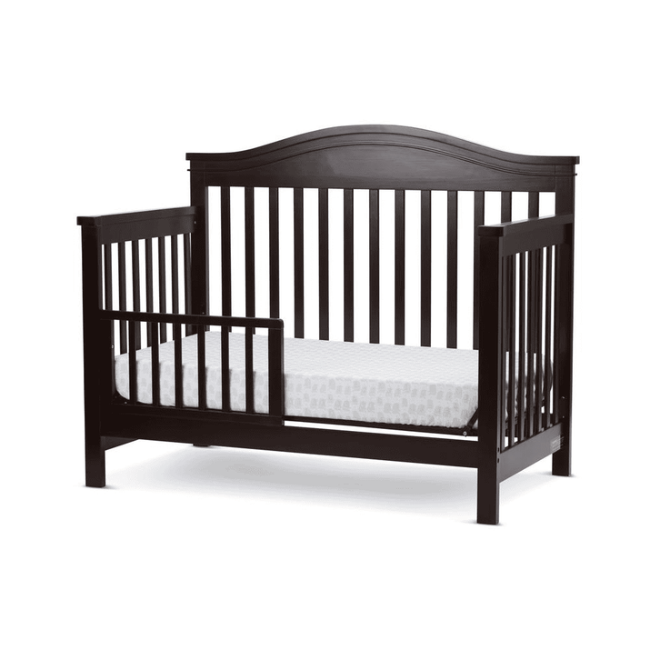 Solano Beach 4 in 1 Convertible Full Sized Wood Crib, Cherry - The Little Big Store