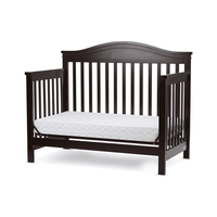 Solano Beach 4 in 1 Convertible Full Sized Wood Crib, Cherry - The Little Big Store