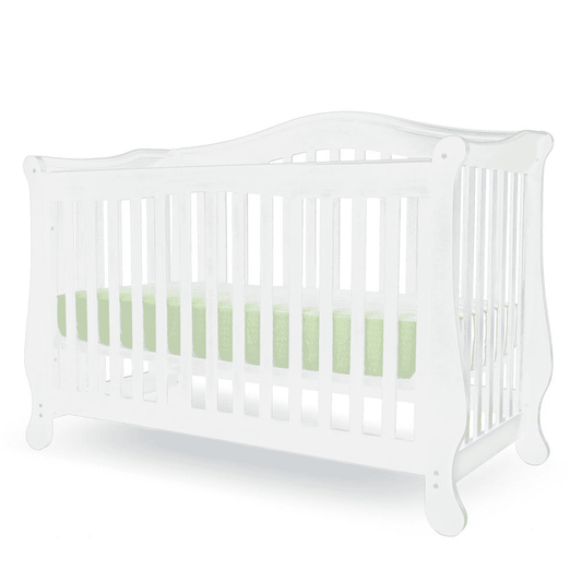 The Brentwood 4 in 1 Convertible Full Sized Wood Crib, White - The Little Big Store