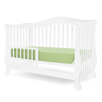 The Brentwood 4 in 1 Convertible Full Sized Wood Crib, White - The Little Big Store