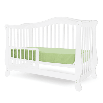 The Brentwood 4 in 1 Convertible Full Sized Wood Crib, White - The Little Big Store