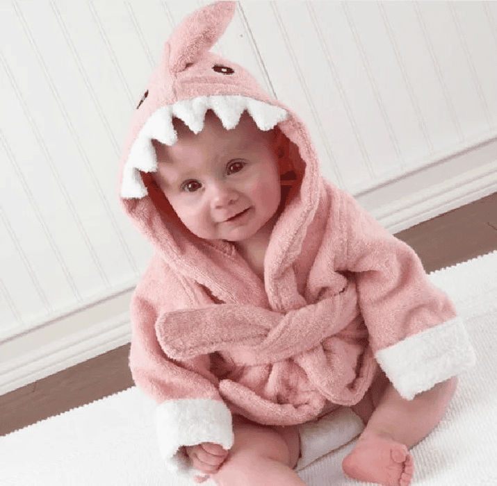 Bathrobe baby animal shape multivariant - The Little Big Store