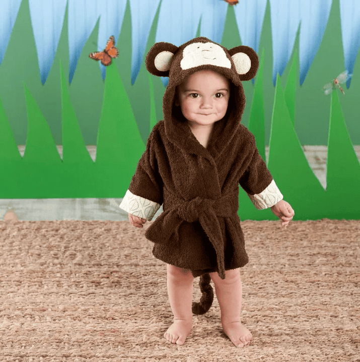 Bathrobe baby animal shape multivariant - The Little Big Store