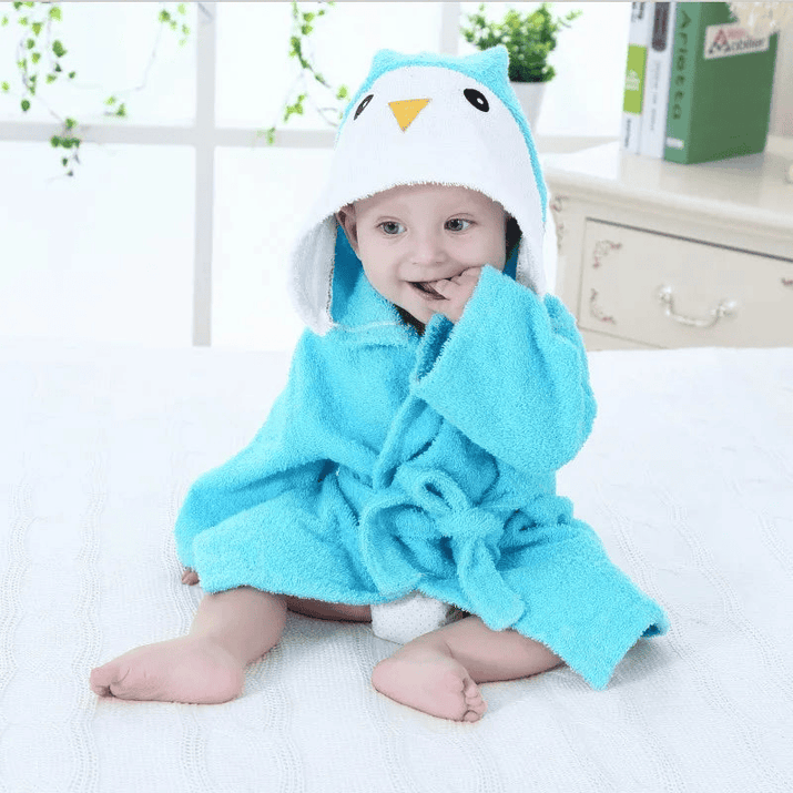 Bathrobe baby animal shape multivariant - The Little Big Store