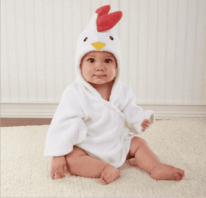 Bathrobe baby animal shape multivariant - The Little Big Store