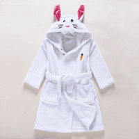 Baby bathrobe in soft and thick cotton