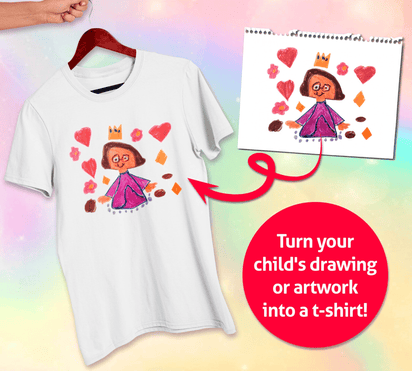 Introducing ArtWear™ - Customizable Children's Drawing Kid T-Shirt - The Little Big Store